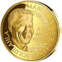 ### 1OZ MANDELA & DE KLERK MEDALLION - NOW @ CRAAAZY R1 START ###